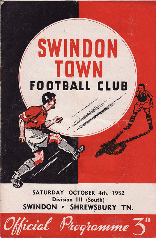 <b>Saturday, October 4, 1952</b><br />vs. Shrewsbury Town (Home)